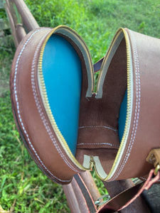 “A Wild & Western Summer” Round Purse