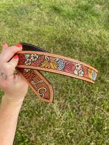 Custom Wildflower Belt