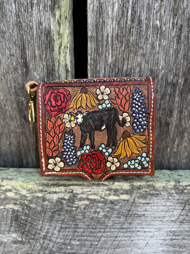 Baldie Calf #2 Mini Wallet