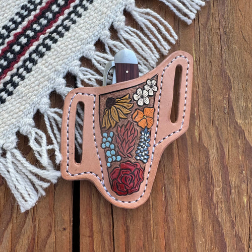 Wildflower Cowgal Knife + Sheath