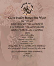 Load image into Gallery viewer, Custom Bouquet Wrap DEPOSIT