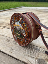 Load image into Gallery viewer, “A Wild &amp; Western Summer” Round Purse