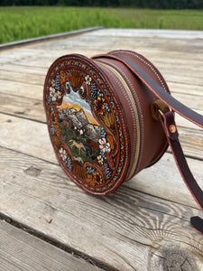“A Wild & Western Summer” Round Purse