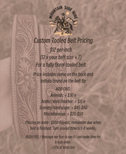 Load image into Gallery viewer, Custom Belt DEPOSIT